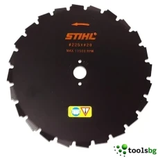 STIHL WOODCUT 225-22-20 HP - ПРОФЕСИОНАЛЕН 225 ММ НОЖ ТИП ЦИРКУЛЯРЕН ДИСК С 20 ММ ВЪТРЕШЕН ОТВОР И 24 ЗЪБА ЗА ТРИМЕР STIHL WOODCUT 225-22-20 HP - ПРОФЕСИОНАЛЕН 225 ММ НОЖ ТИП ЦИРКУЛЯРЕН ДИСК С 20 ММ ВЪТРЕШЕН ОТВОР И 24 ЗЪБА ЗА ТРИМЕР
